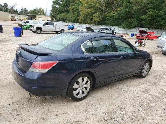 1HGCP26818A080479 - 2008 HONDA ACCORD EXL BLUE photo 3