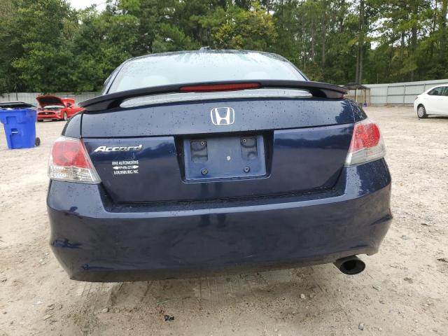 1HGCP26818A080479 - 2008 HONDA ACCORD EXL BLUE photo 6