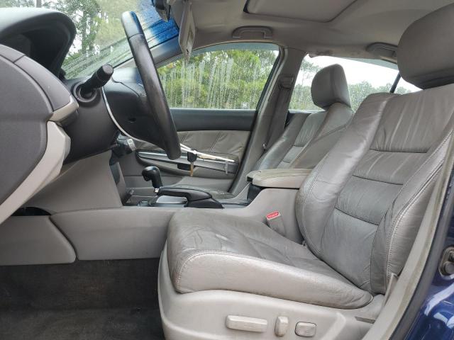 1HGCP26818A080479 - 2008 HONDA ACCORD EXL BLUE photo 7
