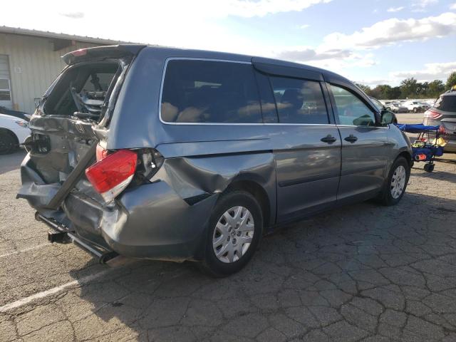 5FNRL38289B042646 - 2009 HONDA ODYSSEY LX GRAY photo 3