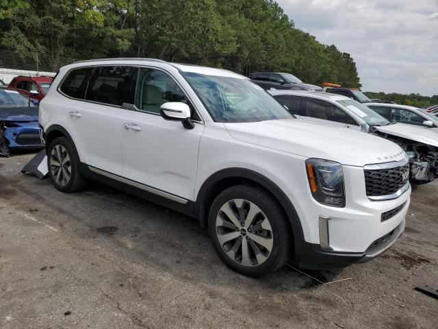 5XYP64HC3NG319168 - 2022 KIA TELLURIDE S WHITE photo 4