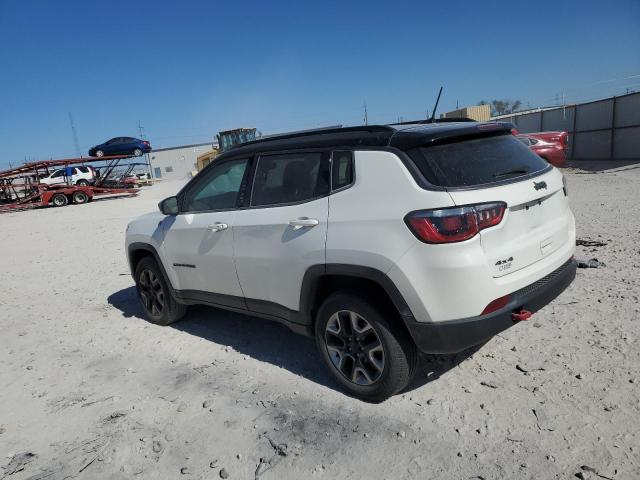 3C4NJDDB3JT451224 - 2018 JEEP COMPASS TRAILHAWK WHITE photo 2