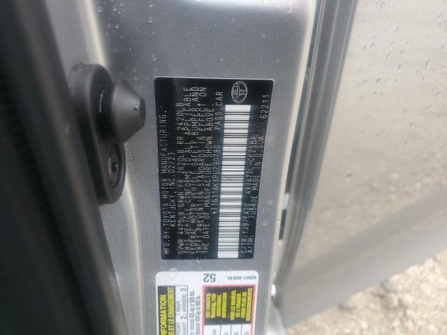 4T1G11AKXPU790780 - 2023 TOYOTA CAMRY SE NIGHT SHADE SILVER photo 13