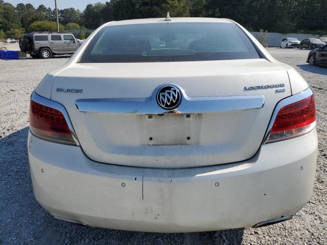 1G4GE5ED8BF172698 - 2011 BUICK LACROSSE CXS WHITE photo 6