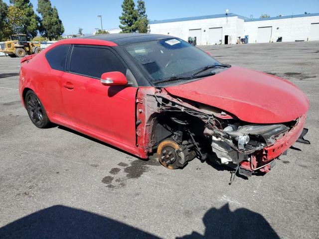 JTKJF5C75E3070200 - 2014 TOYOTA SCION TC RED photo 4