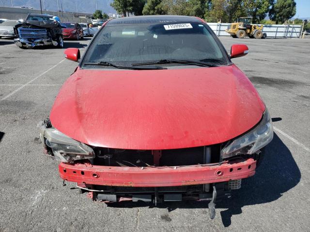 JTKJF5C75E3070200 - 2014 TOYOTA SCION TC RED photo 5