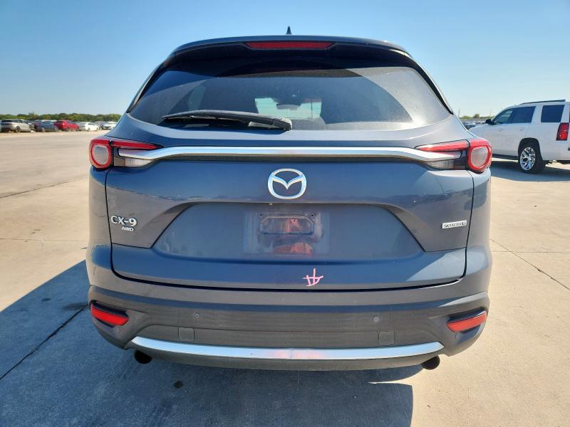 JM3TCBDY3M0521727 - 2021 MAZDA CX-9 GRAND TOURING GRAY photo 6