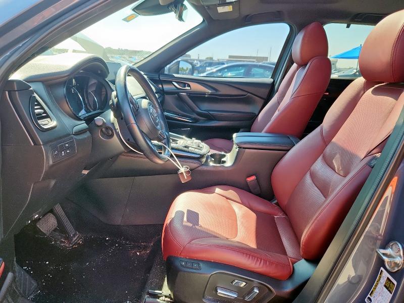 JM3TCBDY3M0521727 - 2021 MAZDA CX-9 GRAND TOURING GRAY photo 7