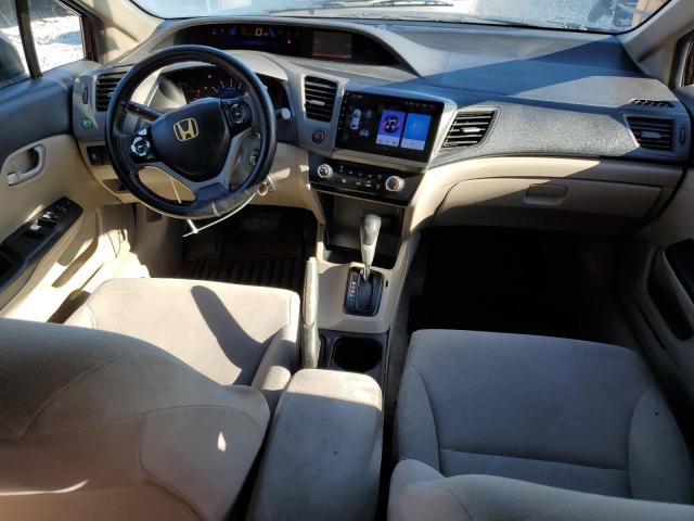 19XFB2F56CE023474 - 2012 HONDA CIVIC LX برغندي صورة 8