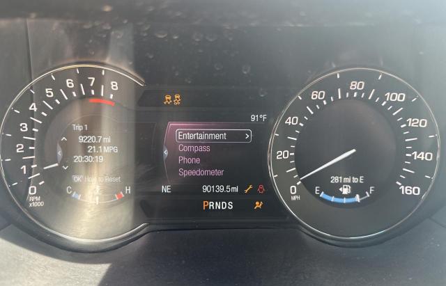 3LN6L5A90LR609584 - 2020 LINCOLN MKZ SILVER photo 8