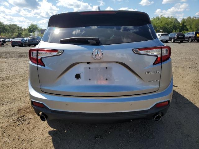 5J8TC2H70KL034167 - 2019 ACURA RDX ADVANCE SILVER photo 6