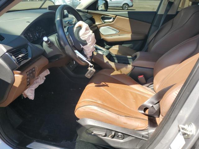 5J8TC2H70KL034167 - 2019 ACURA RDX ADVANCE SILVER photo 7