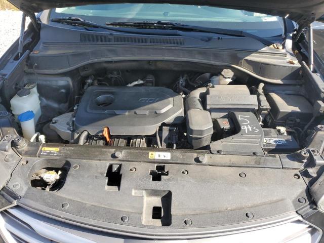 5NMZU3LBXHH012291 - 2017 HYUNDAI SANTA FE S Սև լուսանկար 11