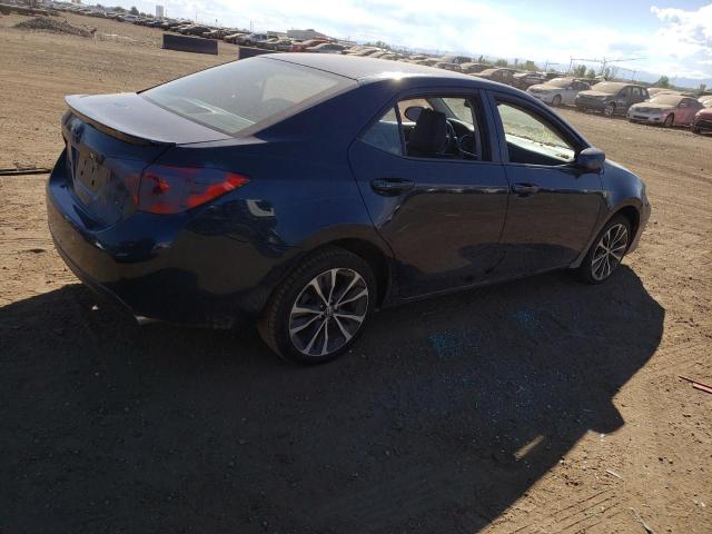 5YFBURHE7HP678179 - 2017 TOYOTA COROLLA L BLUE photo 3