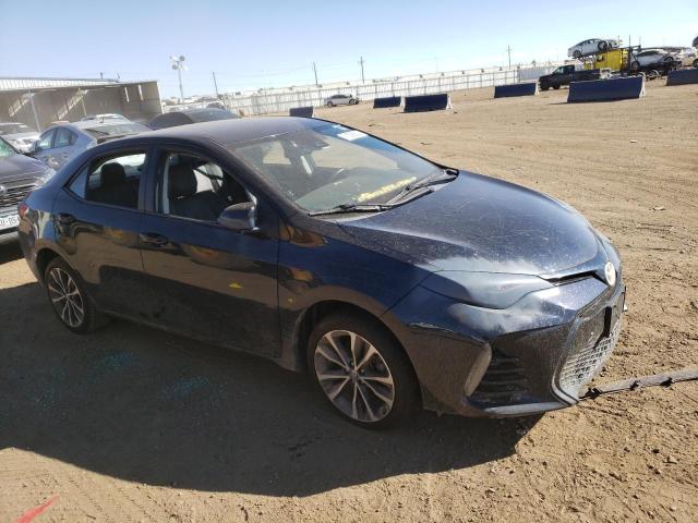 5YFBURHE7HP678179 - 2017 TOYOTA COROLLA L BLUE photo 4