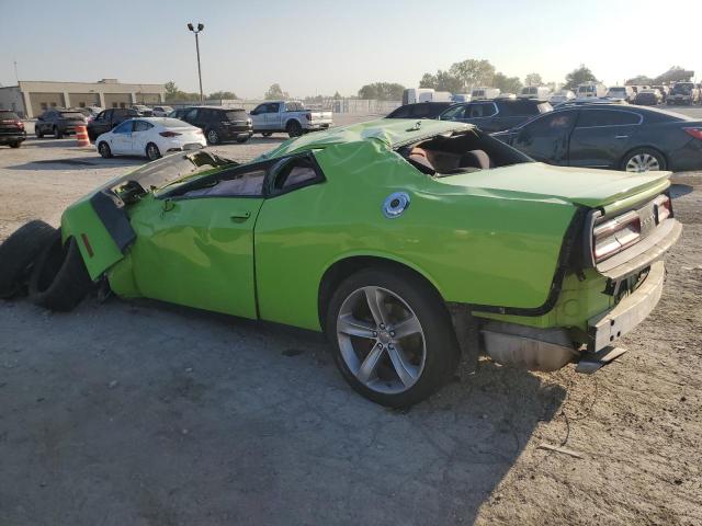 2C3CDZAT8FH710559 - 2015 DODGE CHALLENGER SXT GREEN photo 2