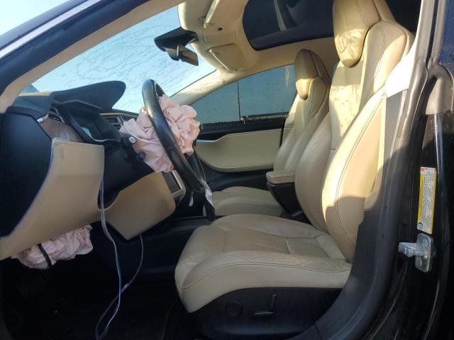 5YJSA1E2XHF194670 - 2017 TESLA MODEL S Noir photo 7