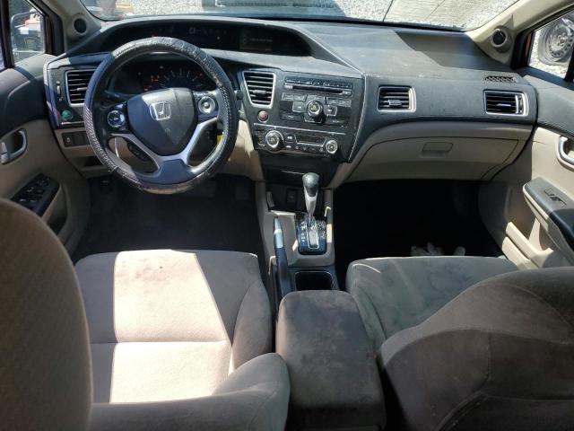 19XFB2F81DE031686 - 2013 HONDA CIVIC EX BURGUNDY photo 8