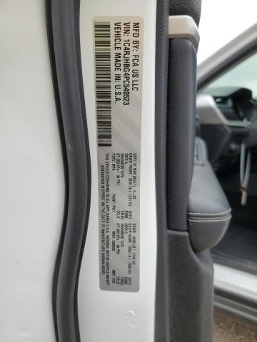 1C4RJHBG4PC540523 - 2023 JEEP GRAND CHER LIMITED Ağ foto 14