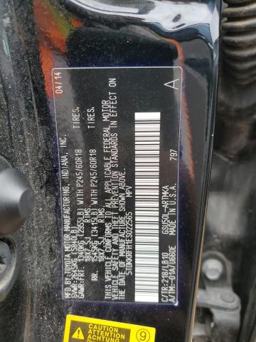 5TDKKRFH1ES022565 - 2014 TOYOTA HIGHLANDER XLE Qara foto 13