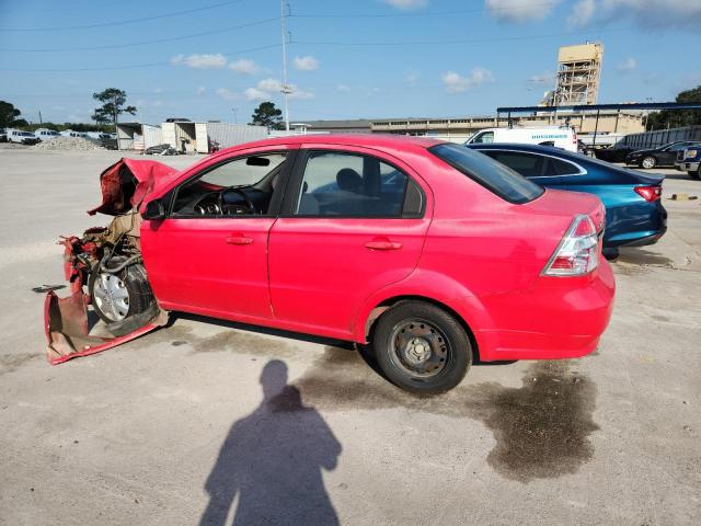 KL1TD566X7B132750 - 2007 CHEVROLET AVEO BASE RED photo 2