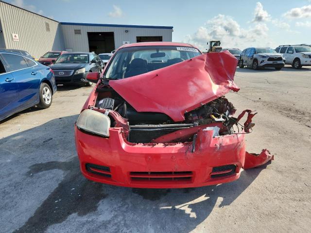 KL1TD566X7B132750 - 2007 CHEVROLET AVEO BASE RED photo 5