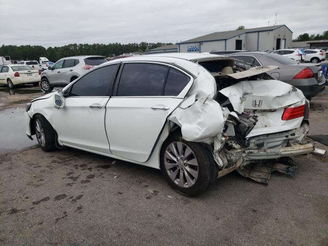 1HGCR2F80EA092404 - 2014 HONDA ACCORD EXL WHITE photo 2