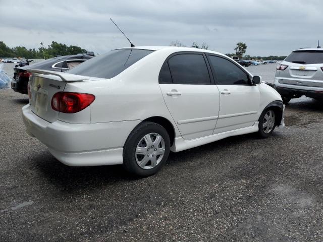 1NXBR32E64Z277349 - 2004 TOYOTA COROLLA CE WHITE photo 3