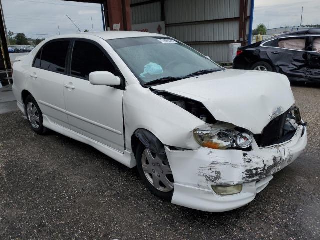 1NXBR32E64Z277349 - 2004 TOYOTA COROLLA CE WHITE photo 4