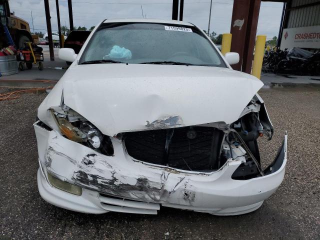 1NXBR32E64Z277349 - 2004 TOYOTA COROLLA CE WHITE photo 5