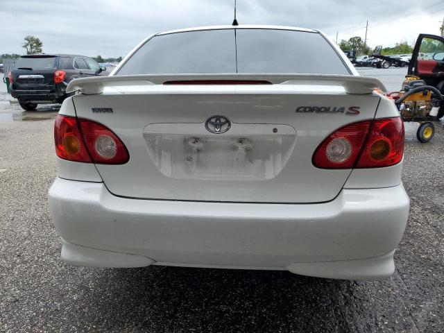 1NXBR32E64Z277349 - 2004 TOYOTA COROLLA CE WHITE photo 6