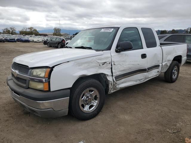 1GCEC19V14Z230312 - 2004 CHEVROLET SILVERADO C1500 WHITE photo 1