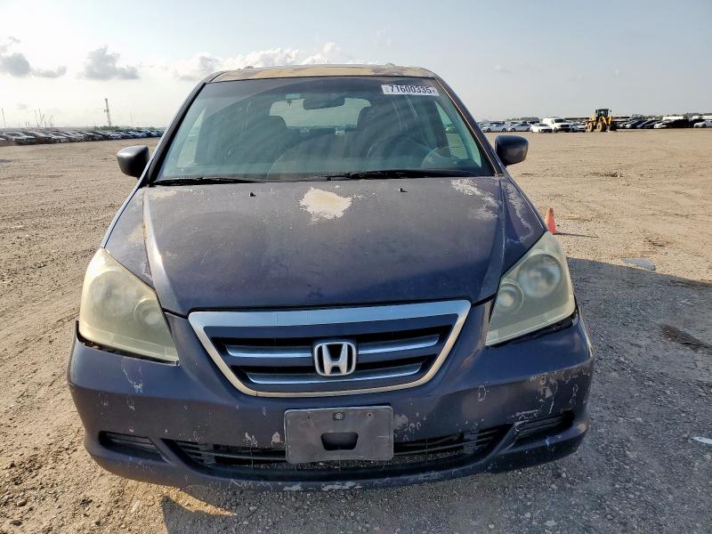 5FNRL38677B123878 - 2007 HONDA ODYSSEY EXL BLACK photo 5