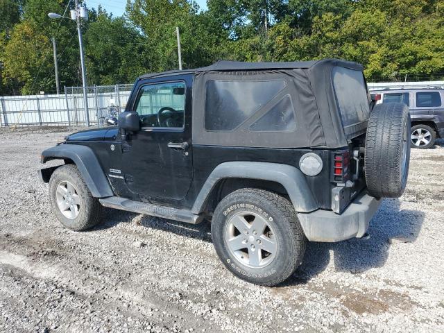 1C4AJWAG0DL507940 - 2013 JEEP WRANGLER SPORT BLACK photo 2