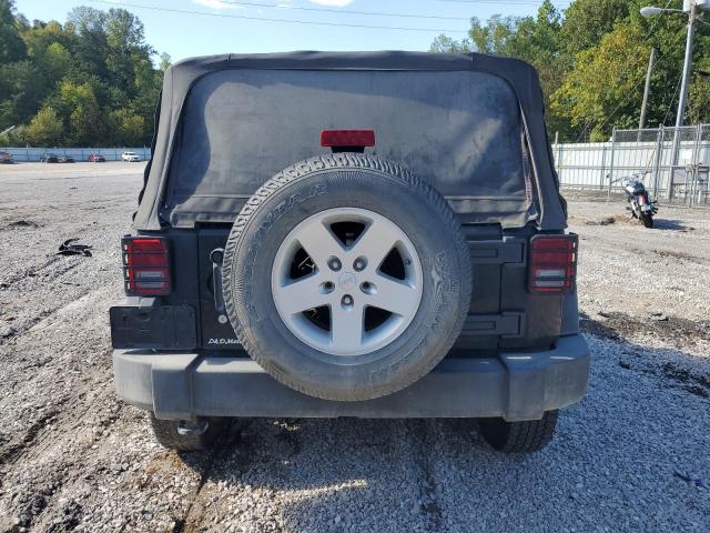 1C4AJWAG0DL507940 - 2013 JEEP WRANGLER SPORT BLACK photo 6