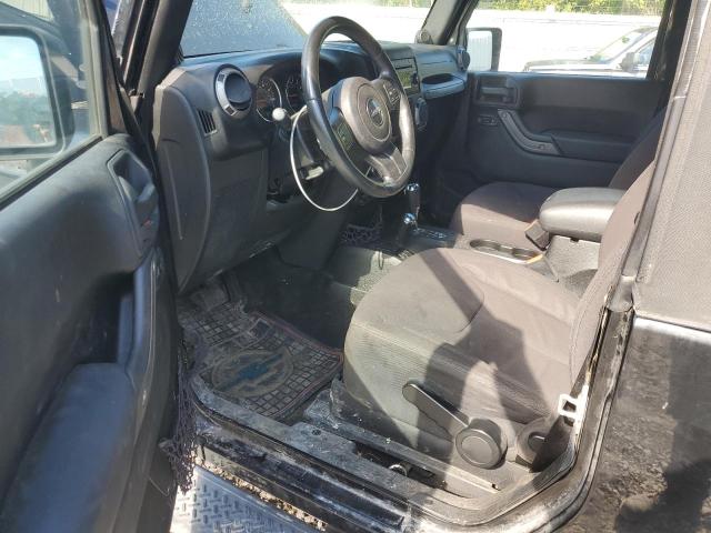 1C4AJWAG0DL507940 - 2013 JEEP WRANGLER SPORT BLACK photo 8
