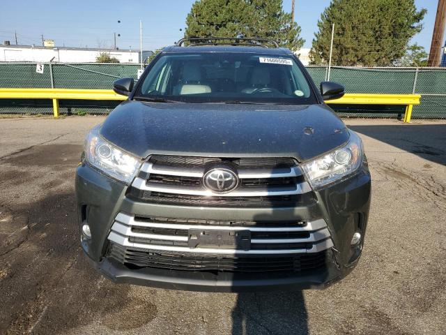 5TDJZRFH8KS724725 - 2019 TOYOTA HIGHLANDER SE 绿色 照片 5