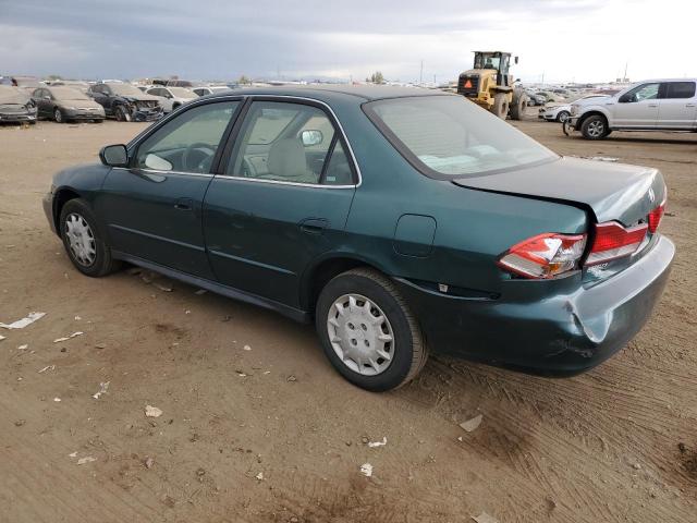 3HGCG56412G702117 - 2002 HONDA ACCORD LX GREEN photo 2