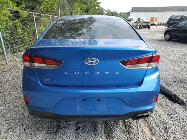 5NPE24AF4JH655406 - 2018 HYUNDAI SONATA SE BLUE photo 6