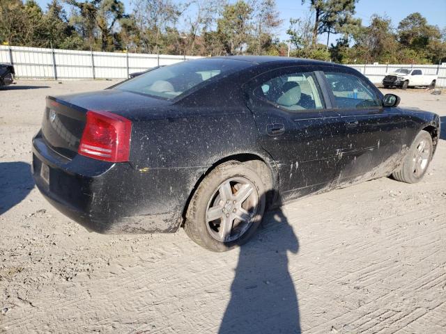 2B3KA43G28H228516 - 2008 DODGE CHARGER BLACK photo 3