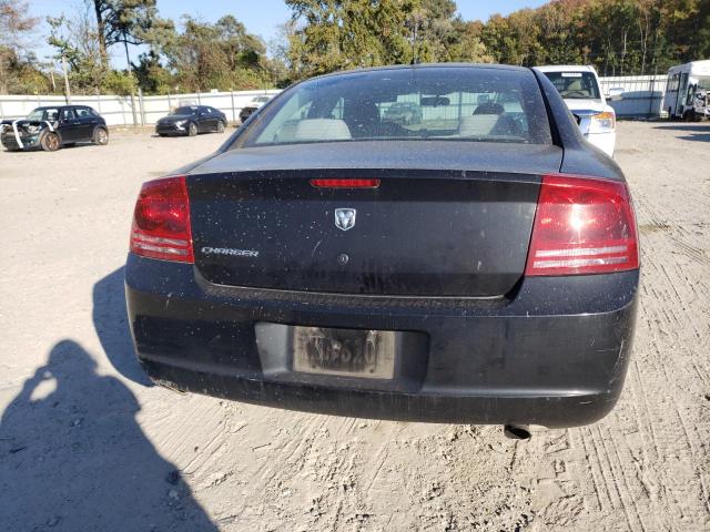 2B3KA43G28H228516 - 2008 DODGE CHARGER BLACK photo 6