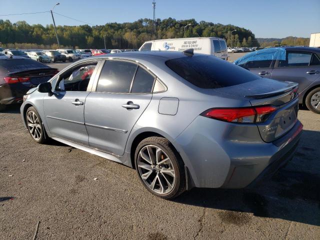 5YFT4MCE5NP111074 - 2022 TOYOTA COROLLA XSE GRAY photo 2