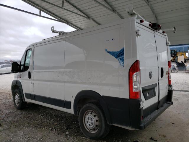 3C6LRVAG5NE102296 - 2022 RAM PROMASTER 1500 STANDARD WHITE photo 2