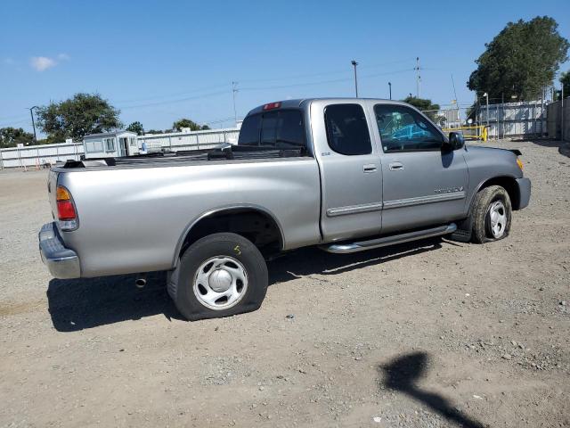 5TBRN34124S438897 - 2004 TOYOTA TUNDRA ACCESS CAB SR5 SILVER photo 3