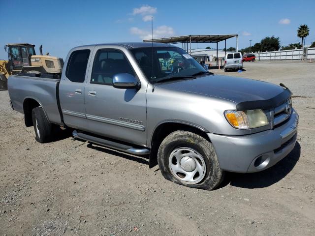 5TBRN34124S438897 - 2004 TOYOTA TUNDRA ACCESS CAB SR5 SILVER photo 4