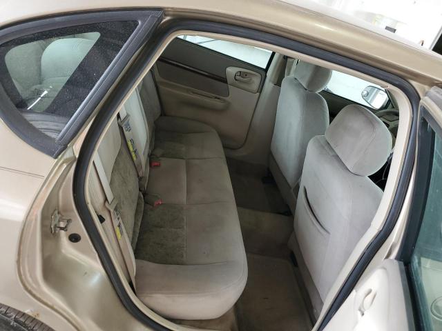 2G1WF52E649256291 - 2004 CHEVROLET IMPALA Dorado foto 10