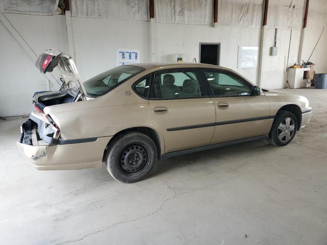 2G1WF52E649256291 - 2004 CHEVROLET IMPALA Dorado foto 3
