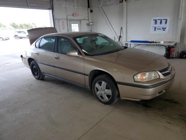 2G1WF52E649256291 - 2004 CHEVROLET IMPALA Dorado foto 4