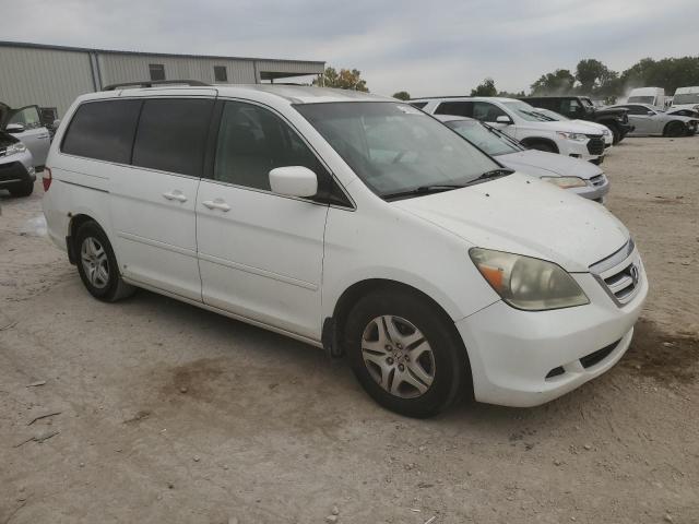 5FNRL38437B141275 - 2007 HONDA ODYSSEY EX WHITE photo 4