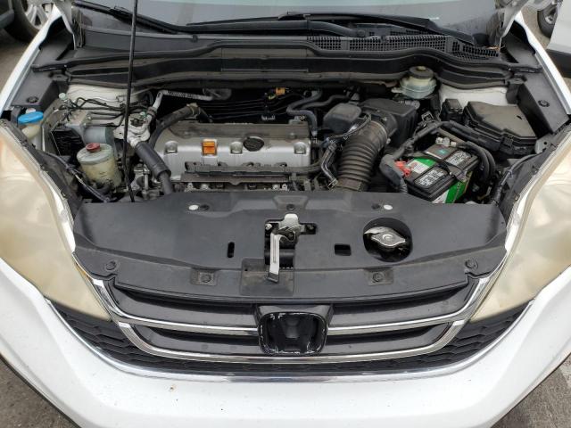 JHLRE3H77AC006988 - 2010 HONDA CR-V EXL WHITE photo 12